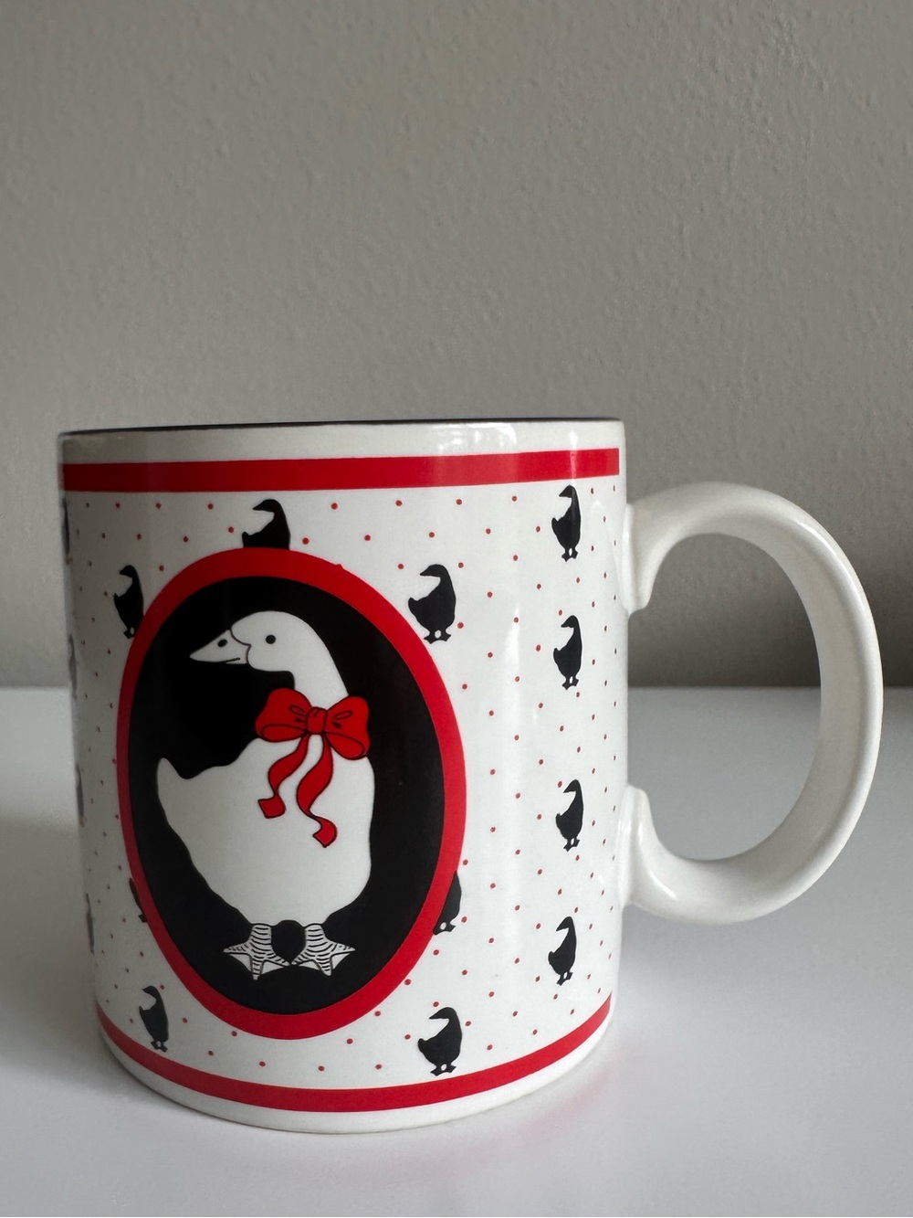 Vintage Country Goose Coffee Mug